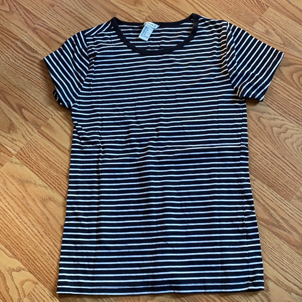 stripped tee